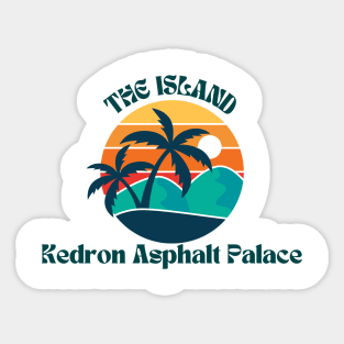 Island 1 Sticker